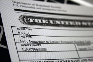 ejemplo de número de recibo uscis