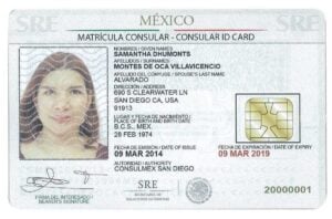 ¿Qué es una tarjeta matrícula consular?